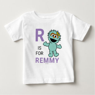 Sesamstraße   R für Rosita   Name hinzufügen Baby T-shirt