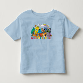 Sesamstraße | Regenbogenwelle Kleinkind T-shirt