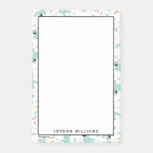 Sesamstraße   Rosita Music Scribble Pattern Post-it Klebezettel