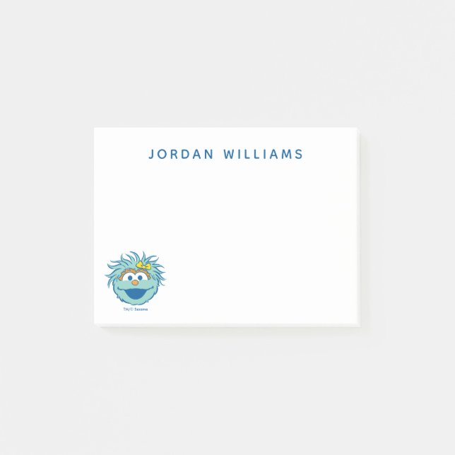 Sesamstraße | Rosita Smile Post-it Klebezettel (Vorderseite)