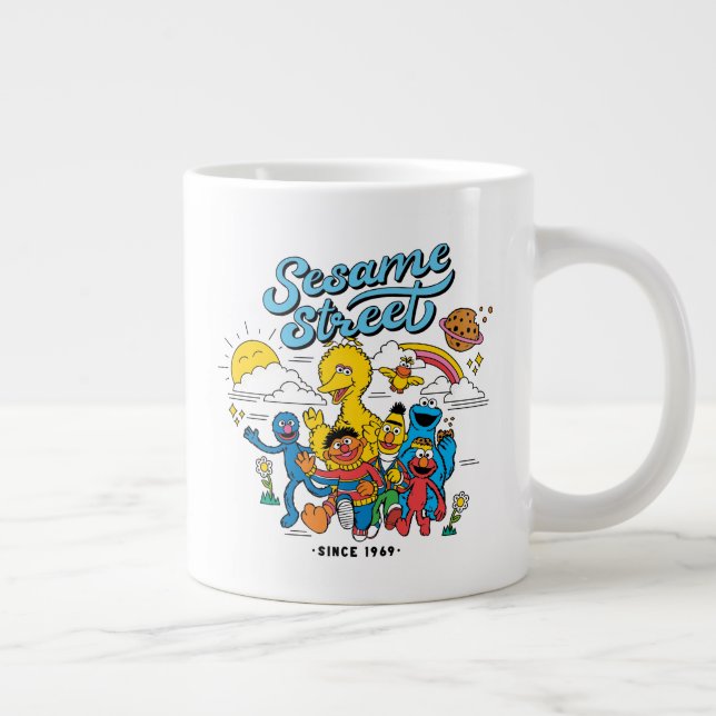 Sesamstraße | Seit 1969 Jumbo-Tasse (Rechts)