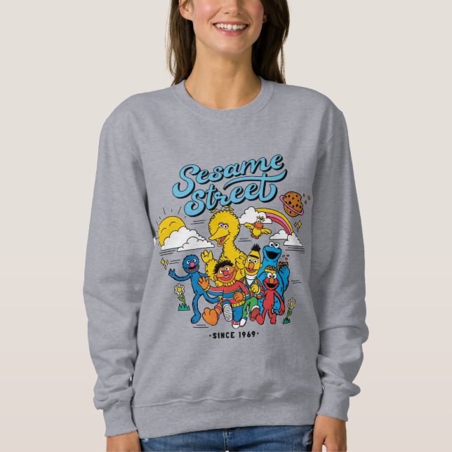 Sesamstraße | Seit 1969 Sweatshirt (Vorderseite)