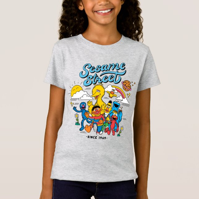 Sesamstraße | Seit 1969 T-Shirt (Vorderseite)