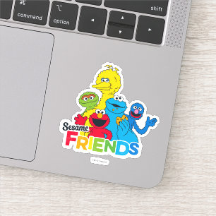 Sesamstraße Sesame Friends Aufkleber