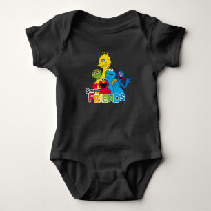 Sesamstraße Sesame Friends Baby Strampler