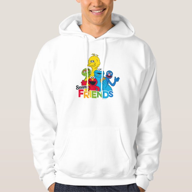Sesamstraße Sesame Friends Hoodie (Vorderseite)