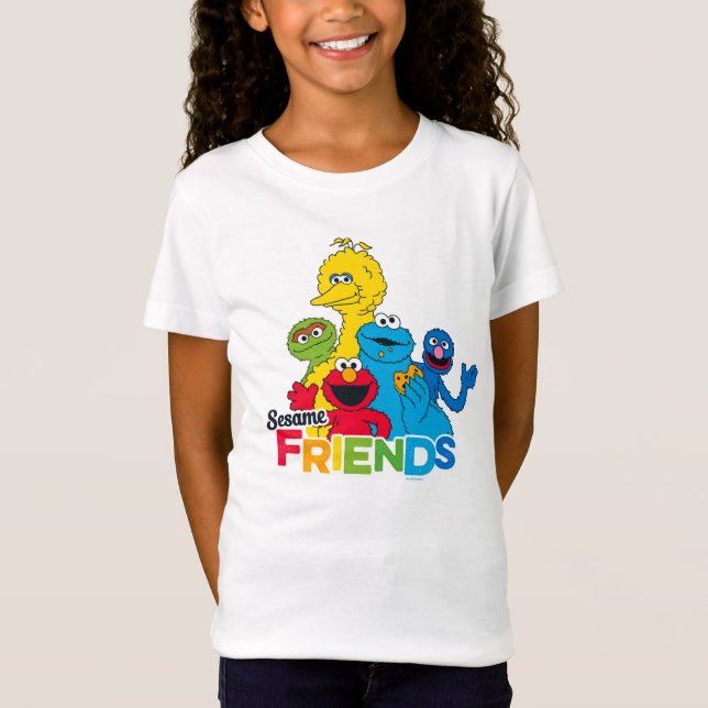 Sesamstraße Sesame Friends T-Shirt (Vorderseite)