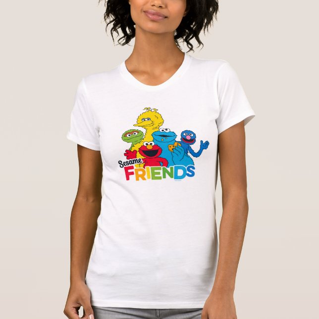 Sesamstraße Sesame Friends T-Shirt (Vorderseite)