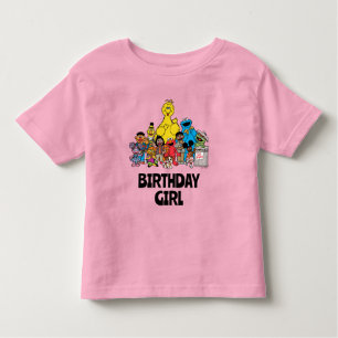 Sesamstraße   Sesame Pals Birthday Girl Kleinkind T-shirt