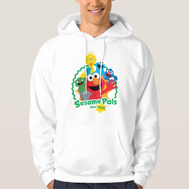 Sesamstraße | Sesame Pals seit 1969 Hoodie (Vorderseite)