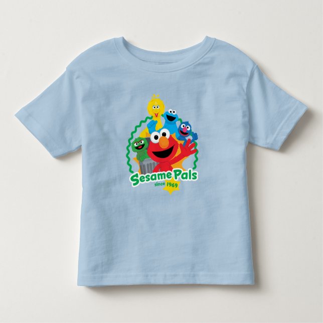 Sesamstraße | Sesame Pals seit 1969 Kleinkind T-shirt (Vorderseite)