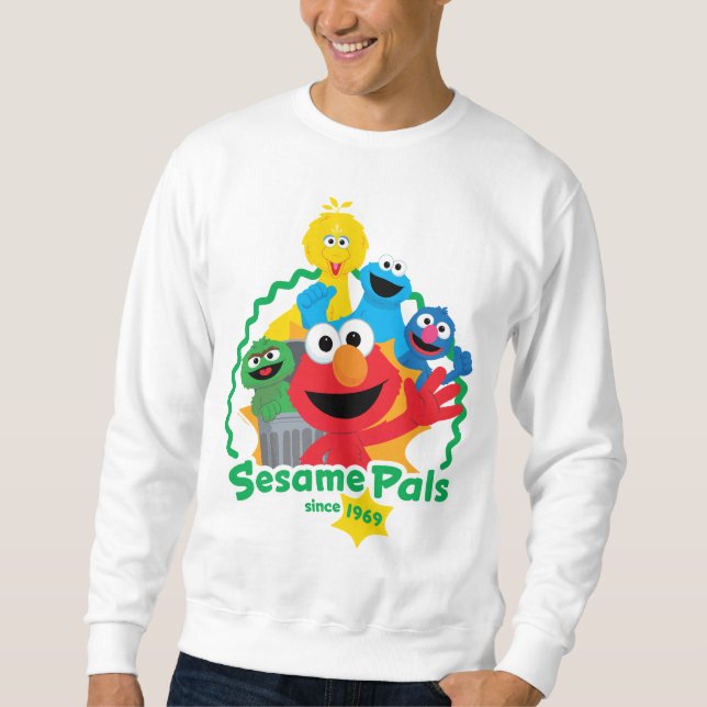 Sesamstraße | Sesame Pals seit 1969 Sweatshirt (Vorderseite)