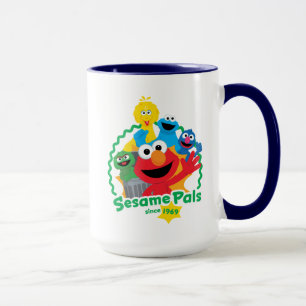 Sesamstraße   Sesame Pals seit 1969 Tasse