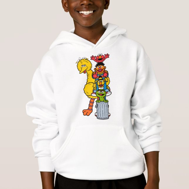 Sesamstraße | Sesame Street Pals Pose Hoodie (Vorderseite)