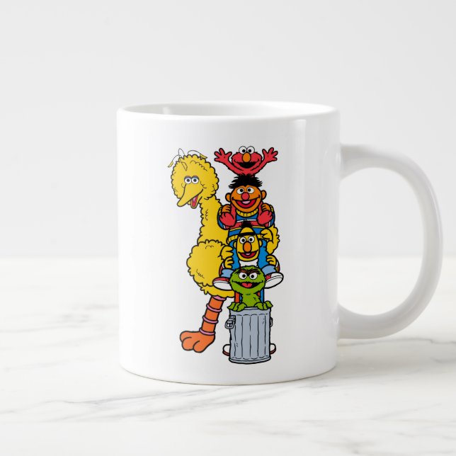 Sesamstraße | Sesame Street Pals Pose Jumbo-Tasse (Rechts)