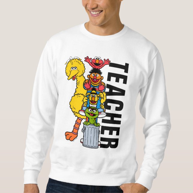 Sesamstraße | Sesame Street Pals Teacher Sweatshirt (Vorderseite)