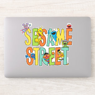 Sesamstraße Sesame Street Type Pals Aufkleber