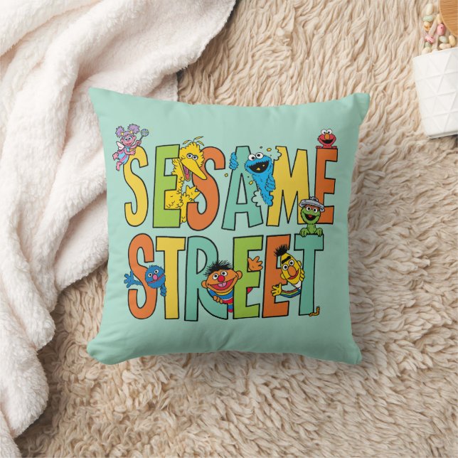 Sesamstraße | Sesame Street Type Pals Kissen (Decke)