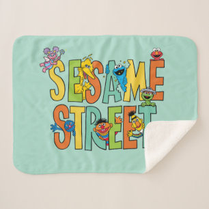 Sesamstraße Sesame Street Type Pals Sherpadecke