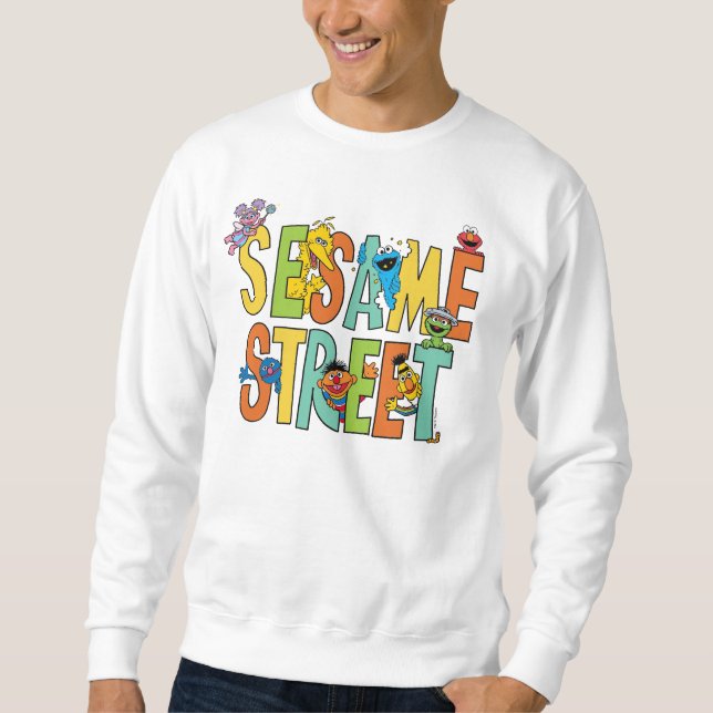 Sesamstraße | Sesame Street Type Pals Sweatshirt (Vorderseite)