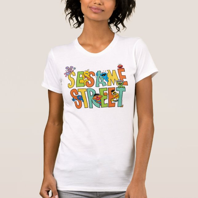 Sesamstraße | Sesame Street Type Pals T-Shirt (Vorderseite)