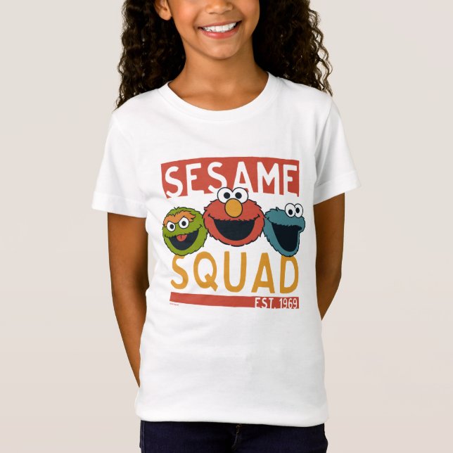 Sesamstraße - Sesamsquad T-Shirt (Vorderseite)