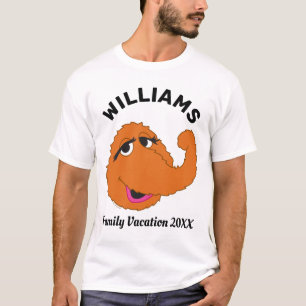 Sesamstraße Snuffleupagus Familienurlaub T-Shirt
