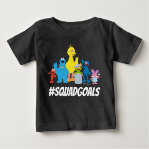 Sesamstraße #SQUADGOALS Baby T-shirt