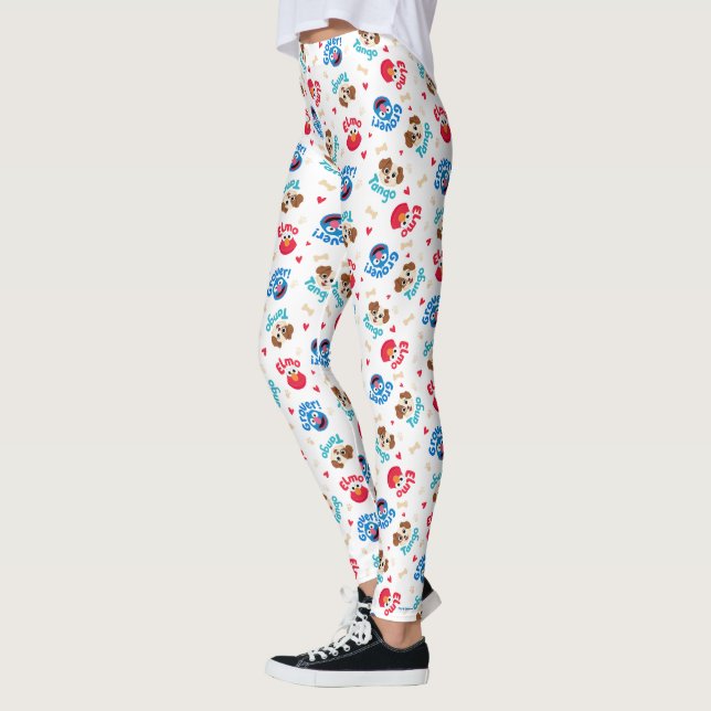 Sesamstraße | Tango, Elmo & Grover Muster Leggings (Links)