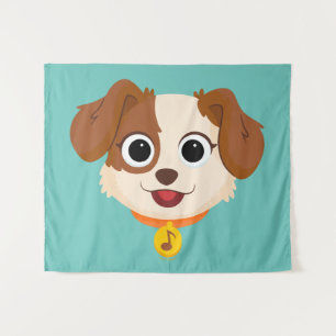 Sesamstraße   Tango Face Wandteppich