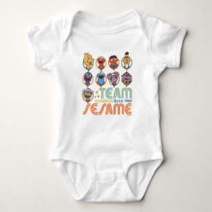 Sesamstraße   Team Sesame Seit 1969 Baby Strampler