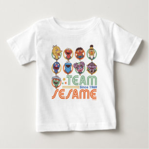 Sesamstraße   Team Sesame Seit 1969 Baby T-shirt