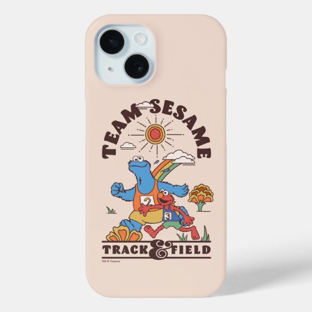 Sesamstraße | Team Sesame Track & Field Case-Mate iPhone Hülle (Rückseite)