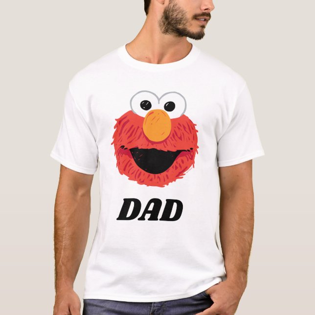 Sesamstraße | Vater Elmo T-Shirt (Vorderseite)