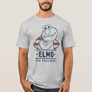 Sesamstraße Vintage Elmo für den Präsidenten T-Shirt