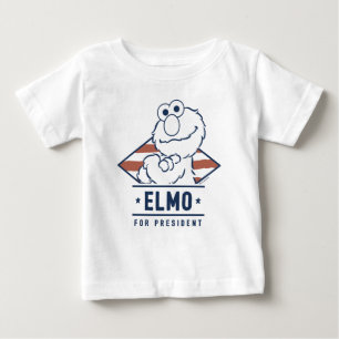 Sesamstraße Vintage Elmo für Präsident Baby T-shirt
