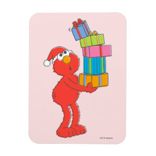 Sesamstraße   Vintage‑Elmo und Geschenke Magnet