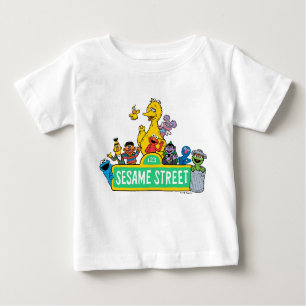 Sesamstraße   Vollfarbige Pals Baby T-shirt