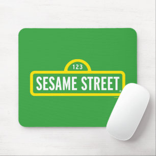 Sesamstraße   Vollfarbiges Logo Mousepad