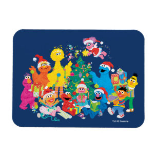 Sesamstraße Weihnachten mit der ganzen Gang Magnet
