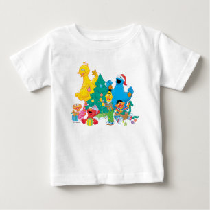 Sesamstraße Weihnachtsfeiern Baby T-shirt