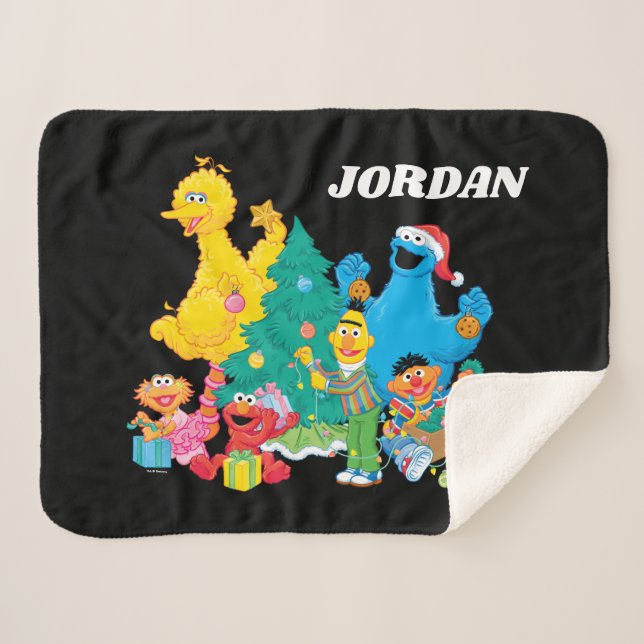 Sesamstraße | Weihnachtsfeiern Sherpadecke (Vorderseite (Horizontal))