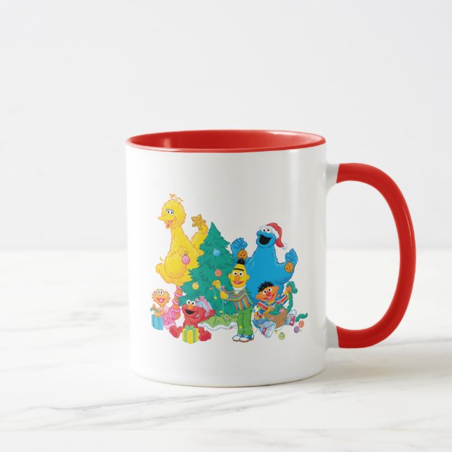Sesamstraße | Weihnachtsfeiern Tasse (Rechts)