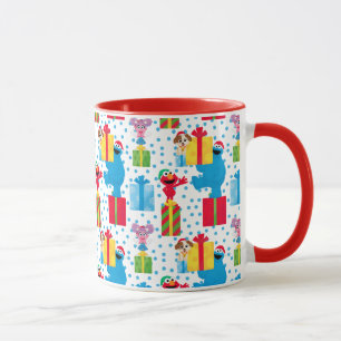 Sesamstraße Weihnachtsgeschenke Muster Tasse