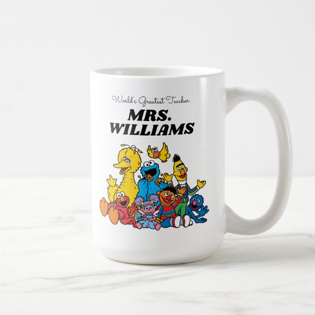 Sesamstraße | Weltgrößter Lehrer Kaffeetasse (Rechts)