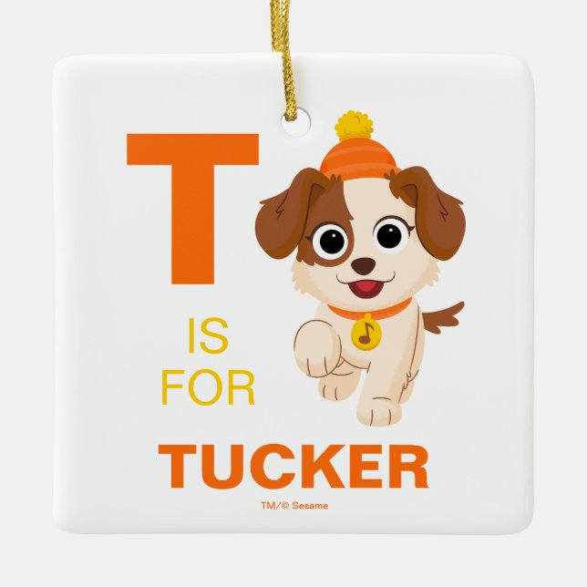 Sesamstraße | Winter Tango Keramikornament (Vorderseite)