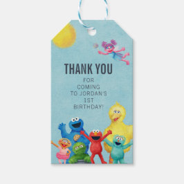 Sesamstrasse-Zeichenerkennung Vielen Dank Geschenkanhänger