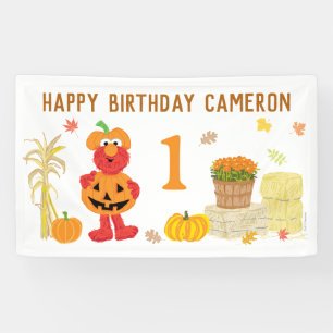 Sesamstraßen-Elmo fällt Geburtstag aus Banner