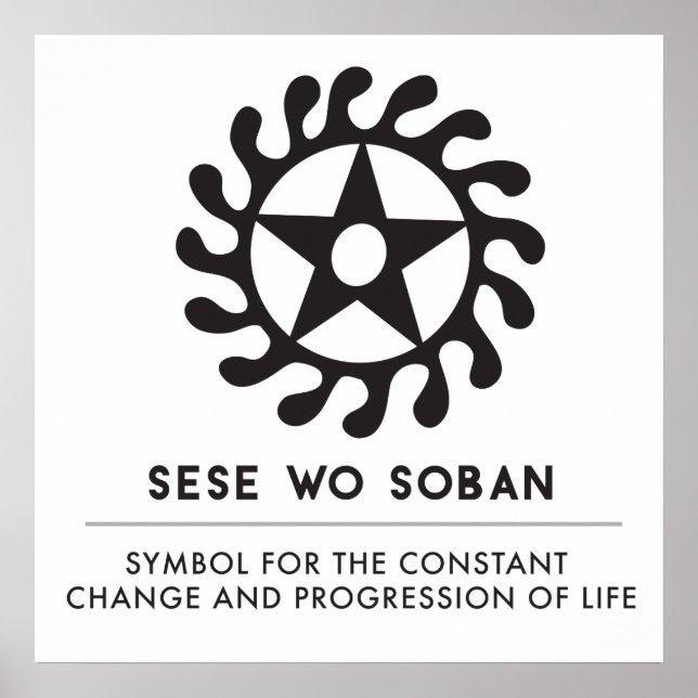 Sese Wo Soban | Symbol Lebensdauerveränderungen &  Poster (Vorne)