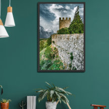 Sesimbra mittelalterliche Burg und Mauern, Portuga